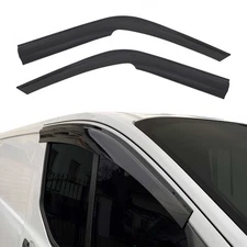 Window Visor Vent Rain Guard Deflector for RAM ProMaster 2014-2025 Smoke 2x
