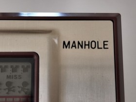 Nintendo MH-06 Manhole LSI Game and Watch Used Japan Vintage Retro #03078525