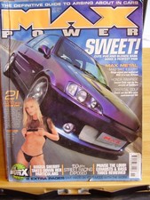 Max Power CAR Magazine October 2002 (1216) Maria Sheriff Peugeot 106 Honda Civic