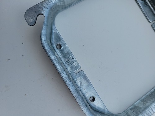 50 di 5/8" x 4" Anello quadrato a due bande P, anello di fango o anello in gesso - Foto 4 di 6