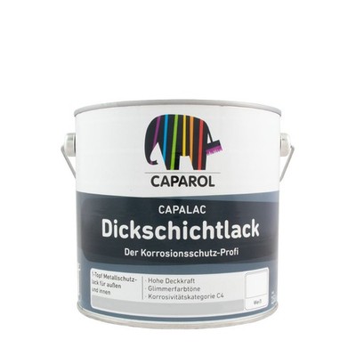 Caparol Capalac Dickschichtlack 2,5L weiß, Korrosionsschutz, Schutzlack