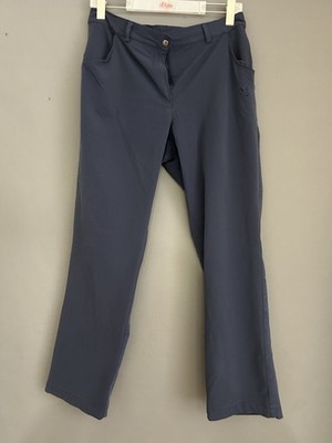 Ulla Popken Funktionshose Hose Gr. 44 Dunkelblau Outdoor Berg Sport Taschen