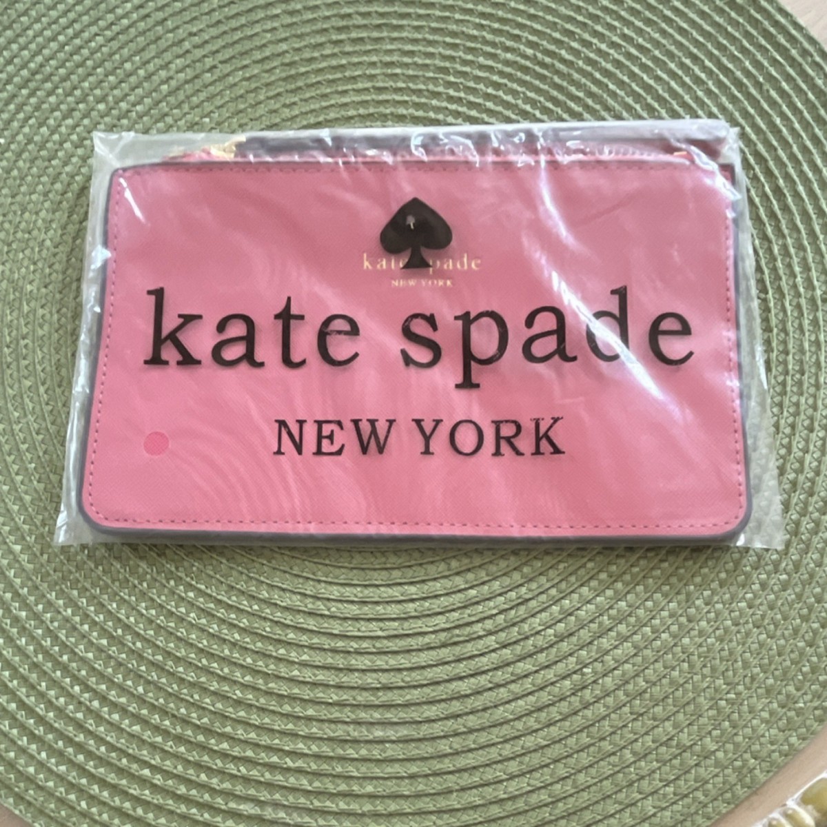 Kate Spade New York Pink Rectangle Zip | eBay