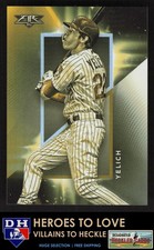 2019 Topps Fire En Fuego Gold Minted Christian Yelich #EF-10 Milwaukee Brewers