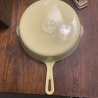 Vintage Griswold Enameled Cast Iron #7 Skillet Pan Erie PA USA Very Rare