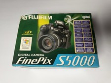 Fujifilm FinePix S5000 Digital Camera w/ Box  Manuals   For Parts / Repair