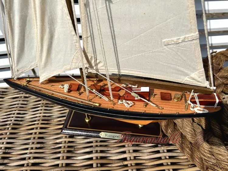 Segelboot Segelyacht Segelschiff Modell Standmodell Ranger Maritime Dekoration - Bild 2 von 4