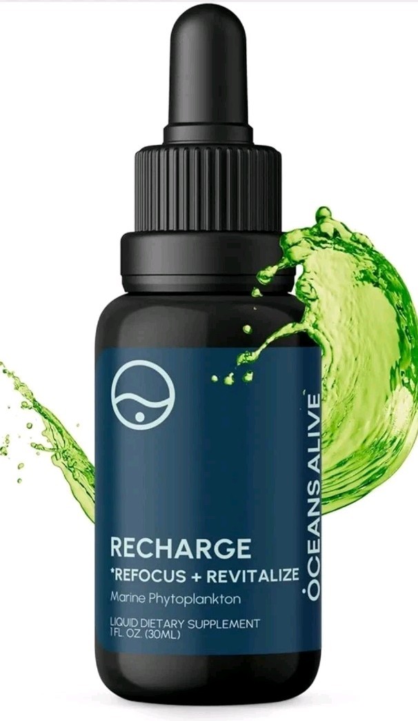 Suplemento cerebral de fitoplancton Activation Products Oceans Alive Recharge 08/2027