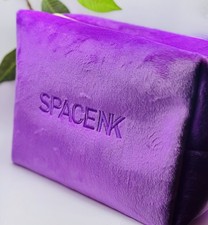 Space NK Purple Velvet Large Wash Bag 💜 Free Delivery 🎁