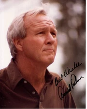 Arnold Palmer signed autographed 8x10 PGA Golf photograph COA