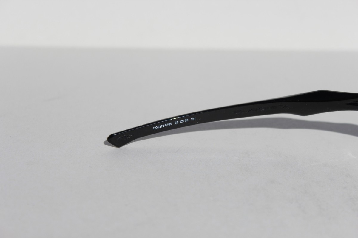 Oakley Flak Beta Asian Fit Oo9372-0165 Sunglasses Polished Black
