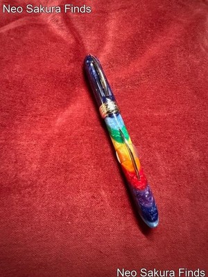 Visconti Füllfederhalter Limited Edition Rainbow selten gebraucht Schreibware...