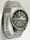 Vtg 1981 Pulsar (Seiko Y563-6159 Day Date Steel Bracelet 36mm Quartz Gents Watch