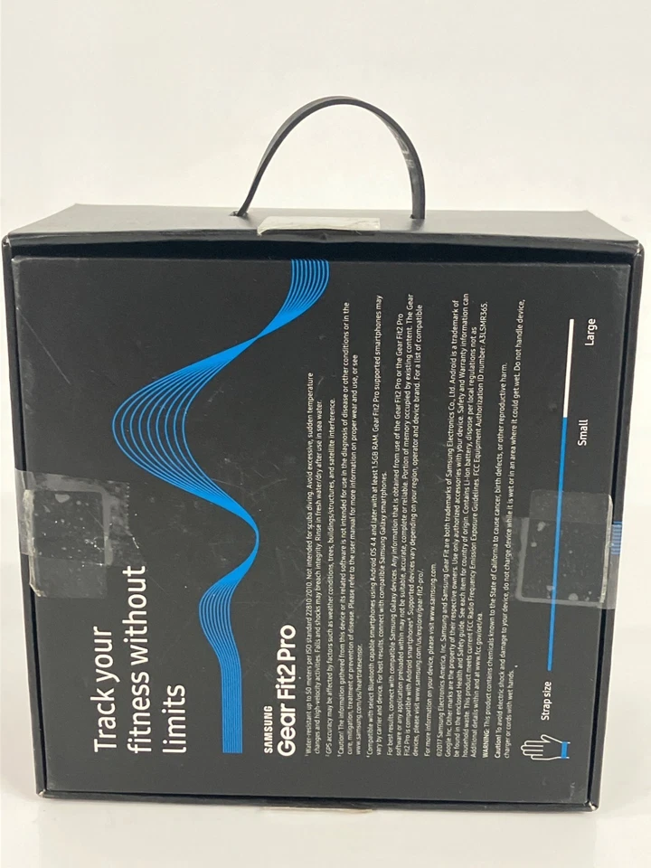 (O) Samsung Gear Fit2 Pro Smartwatch Fitness Band Diamond Red SM-R365NZRAXAR - Image 3 of 4