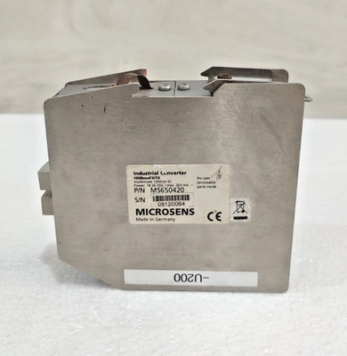 *USED & TESTED* MICROSENS MS650420 INDUSTRIAL COVERTER