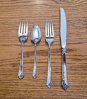 Heirloom Sterling Damask Rose 4pc Place Setting — photo 3