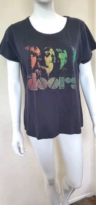 Absolute Cult The Dool s Women's short sleeved blackt shirt Sz 2X LPrinted In Uk