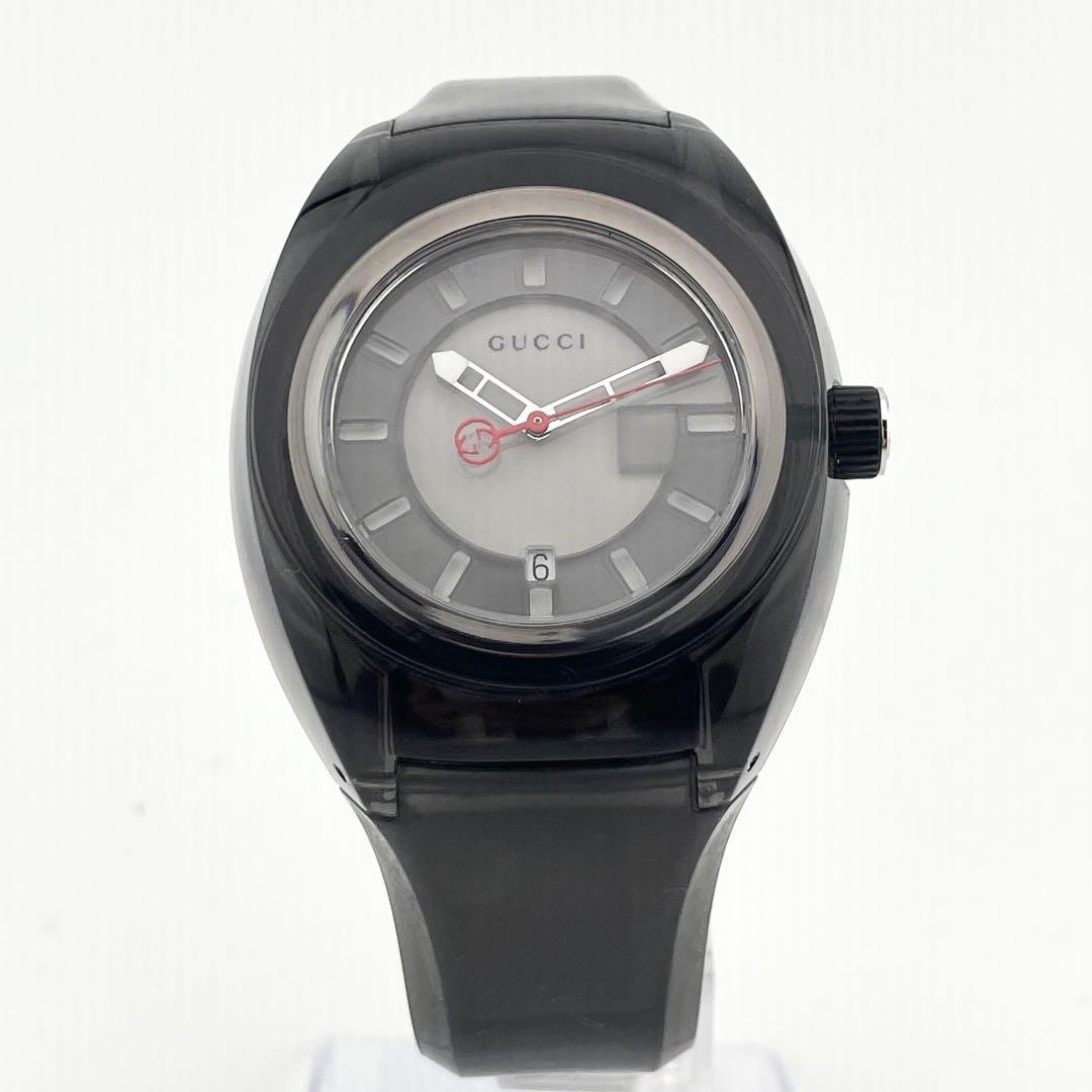 Running Gucci Logo Interlocking Sync Date Watch - image 2