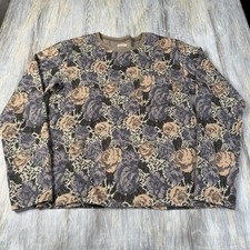 Kapital Japan Floral Sweater Adult Size 3 Or US Large Pullover Rose Pullover