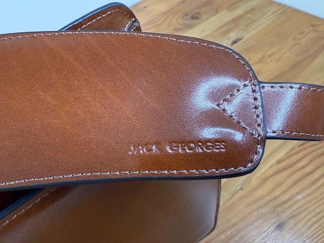 Jack Georges Elements Leather Briefcase Top Zip W… - image 2