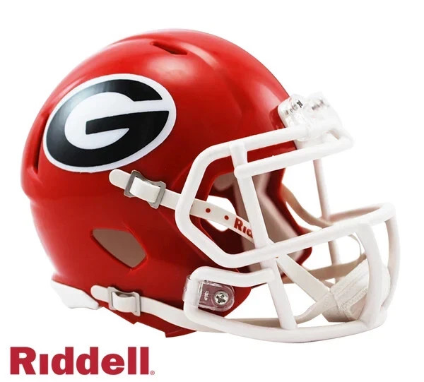 *SALE* GEORGIA BULLDOGS NCAA SPEED MINI RIDDELL FOOTBALL HELMET!