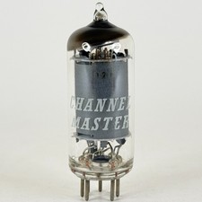 (1) Tested Channel Master 6BA6 Tube Remote Cutoff Pentode Vacuum Tube