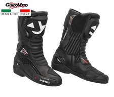 STIVALI MOTOCICLISMO STRADALI CORKSCREW ACERBIS TG 44 NERI 0024954.090.044