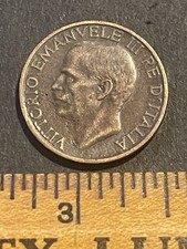 1923 Italy -  Italian 10 C Coin X2814