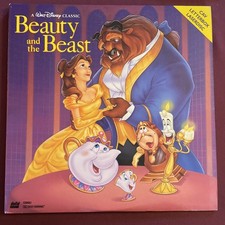 Beauty and the Beast 1992 Laserdisc CAV Letterbox Walt Disney Classic