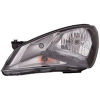Scheinwerfer Links H4 Glasklar Schwarz Excl. Stellmotor FüR Seat Mii KF1_