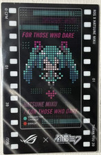 Hatsune Miku x Rog [Mainboard] Trading Cards Collector Special Limited Edition