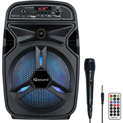 IQ Sound IQ-5108DJBT 8'' Portable Bluetooth Speaker