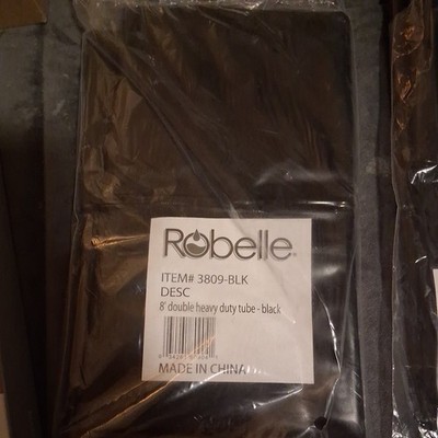 ROBELLE #3809-BLK 8 ft  2-chamber WATER TUBES for Pool Covers . Total 6 Tubes