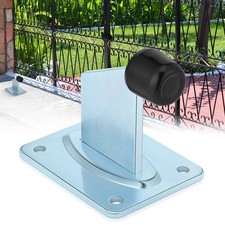 End Stop Heavy Duty Gate Stopper Floor Mount 4-5/8" Height for Outdoor Door S...