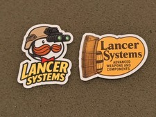 Lancer Systems Sticker Advanced Weapons & Components (Lot of 2) SHOT SHOW 2026