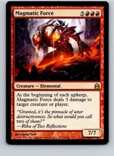 Magic the Gathering Magmatic Force Commander MTG Free Shipping!