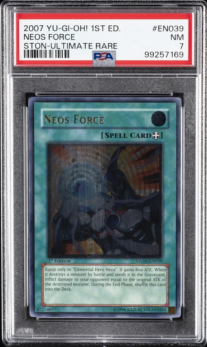Yu-Gi-Oh! TCG Strike of Neos Ultimate Rare Individual Collectible