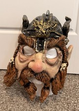 Disguise Medieval Viking Lord Rings Dwarf Warrior Rubber Halloween Costume