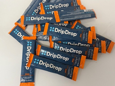 DripDrop Hydration Electrolyte Drink Mix 30 Packets -  Orange