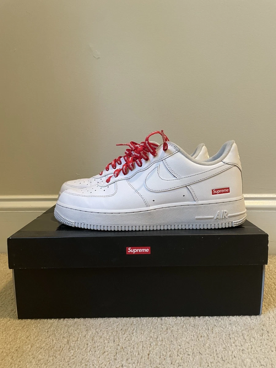 Preços baixos em Nike Air Force 1 Supreme White | eBay Preços baixos em Nike Air Force 1 Supreme White | eBay