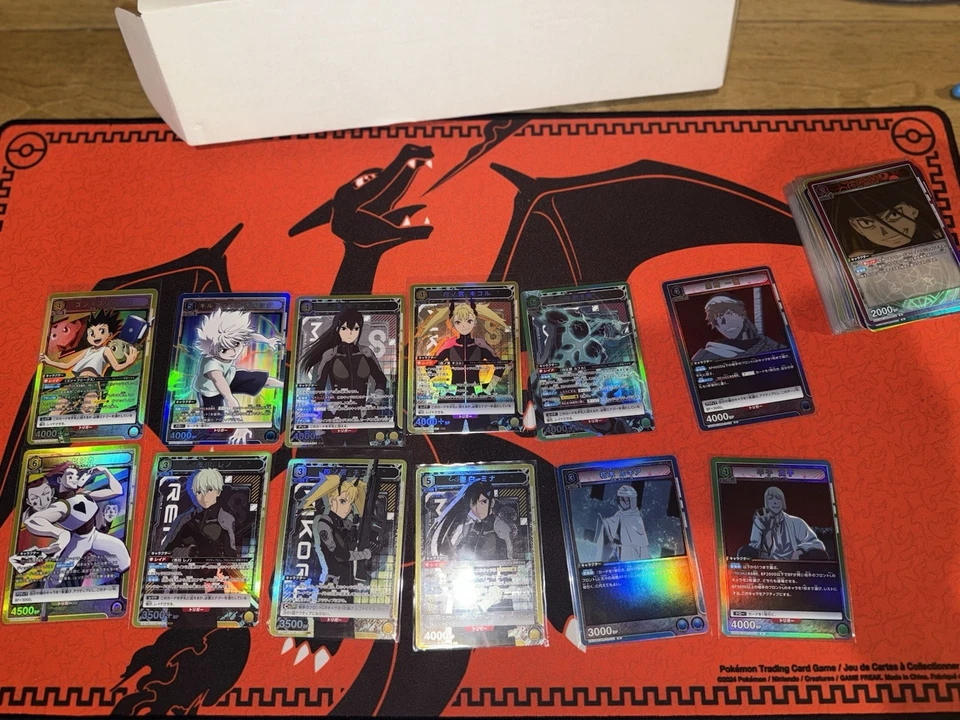 Union Arena JP Bulk Lot 500+ Cards HxH Bleach FMA Kaiju No.8 + 49 R + 9 SR - Image 2 of 3