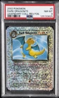 2002 POKEMON LEGENDARY COLLECTION #5 DARK DRAGONITE-REVERSE FOIL PSA 8