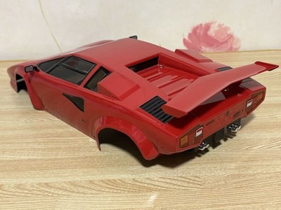 TAMIYA 1/12 Lamborghini Countach LP500S Red RC Body USED | eBay