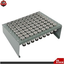 72 Pack Precision 1/64" to 1-1/8" 5C Collets Set With Rack Hardened to 55-60 HRC
