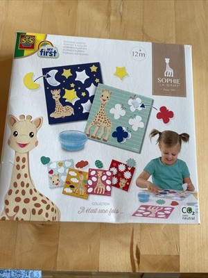 SES creative 14495 Sophie la-Formen kleben  Erstes Kleben Ab 12 Monate