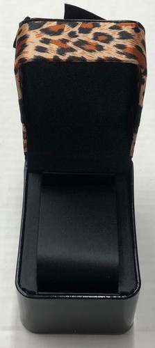 Sofia Vergara Leopard print Watch Box Storage Case Presentation Display - Picture 4 of 5
