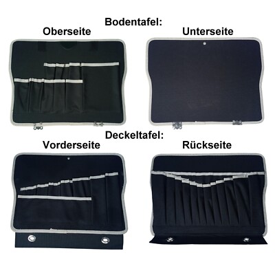 Koffer Zubehör Werkzeugtafel Set Organizer Koffereinlage Dokumententasche 60805