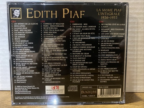 Édith Piaf: La Mome Piaf L'Integrale 1936-1957 CD! 8 CD 179 Tracks! Mint! - Picture 4 of 18