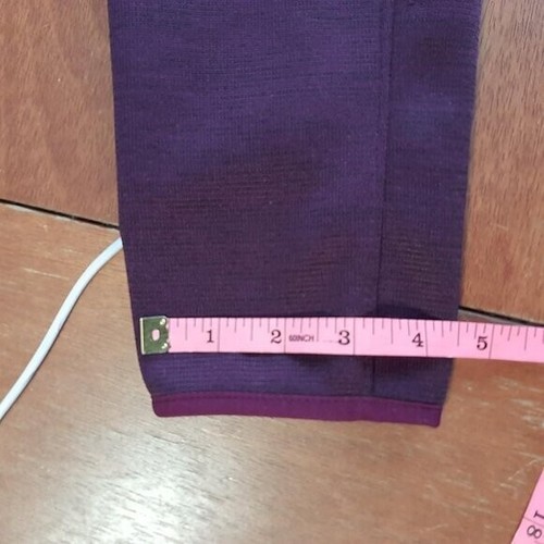 NEW ! Danskin Now Women Purple Long Sleeve Thumb Hole Jacket Size L/G(12-14) - Picture 6 of 9