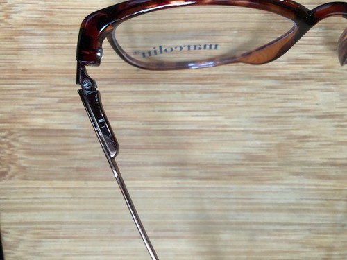 NEW Vtg 90s MARCOLIN Eyeglass Frame Spring Semester 674 54 15 140 Full Rim Italy - Picture 9 of 12